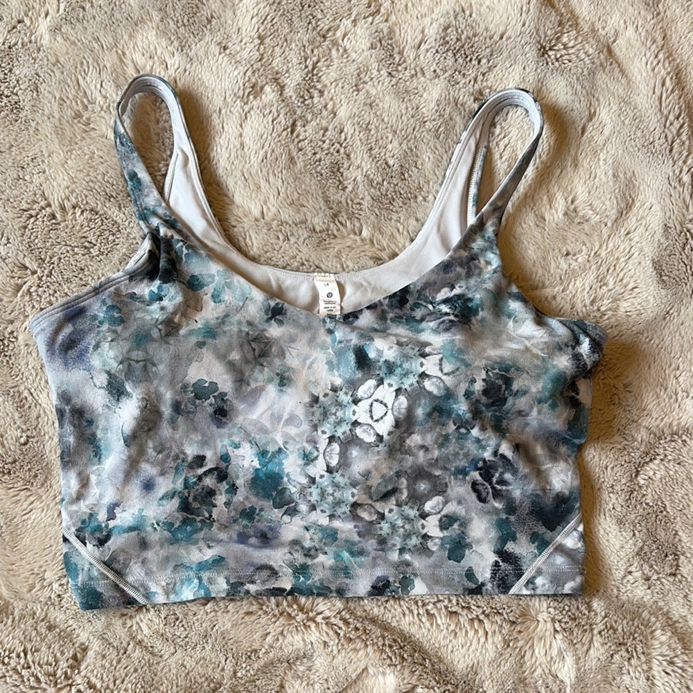 Lululemon Align tank top in watercolor print